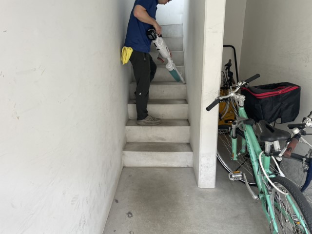 札幌市白石区のマンション日常清掃