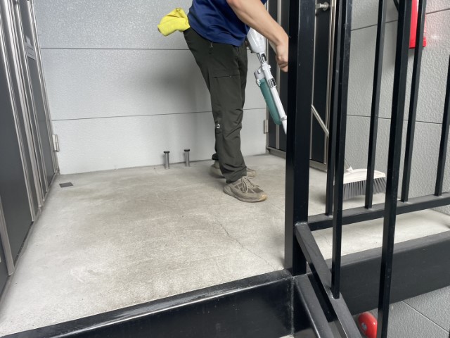 札幌市白石区のマンション日常清掃